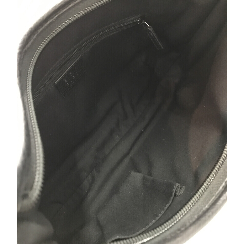 Gucci Abbey Ring Hobo bag black GG monogram canvas leather - Picture 3 of 6